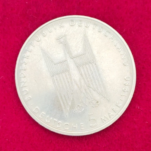 Brd gedenkmünze 1980 - 5,