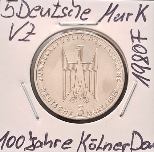 Deutsche mark brd 1980 f - brd,