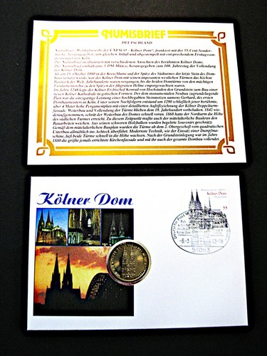Numisbrief brd dm - brd,