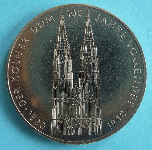 Gedenkmünze kölner dom - gedenkmünze,,