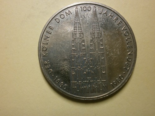 Münze 1980 der kölner - münze,