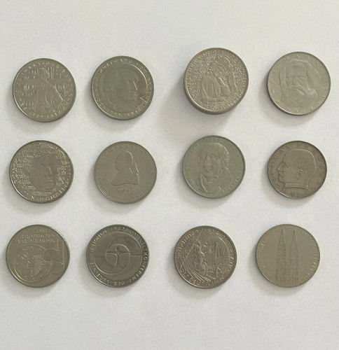 Brd gedenkmünzen 5dm - brd, 2