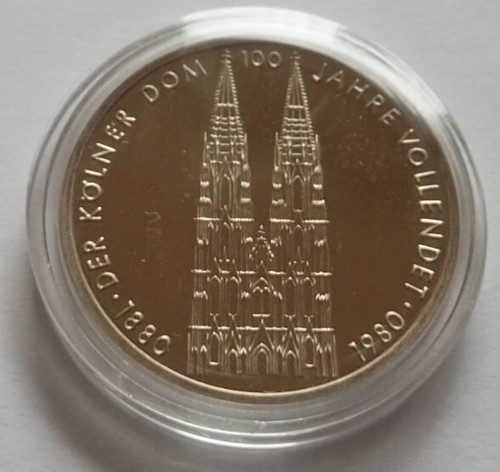 Brd gedenkmünze 1980 - gedenkmünze,