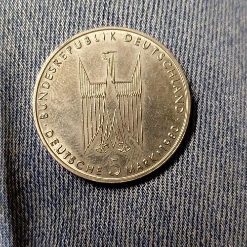 Deutsche mark 1980 brd - deutsche,